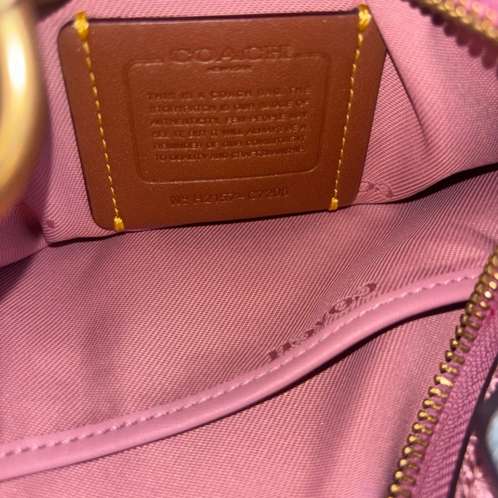 Coach Multicolor Leather Crossbody Bag - Picture 4 of 16